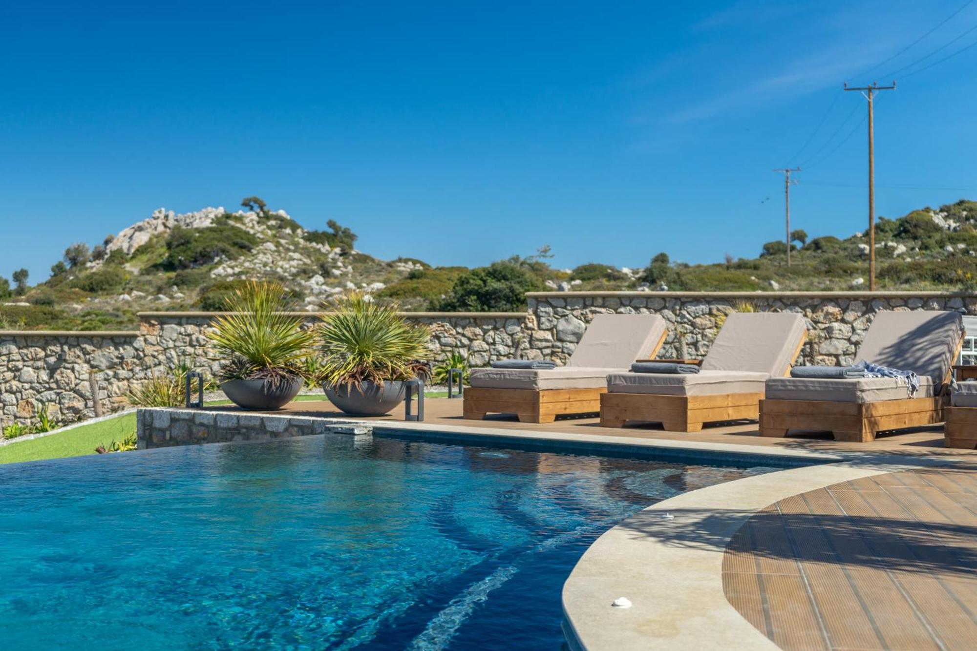 Rhode Luxury Villa Kalithies Dış mekan fotoğraf