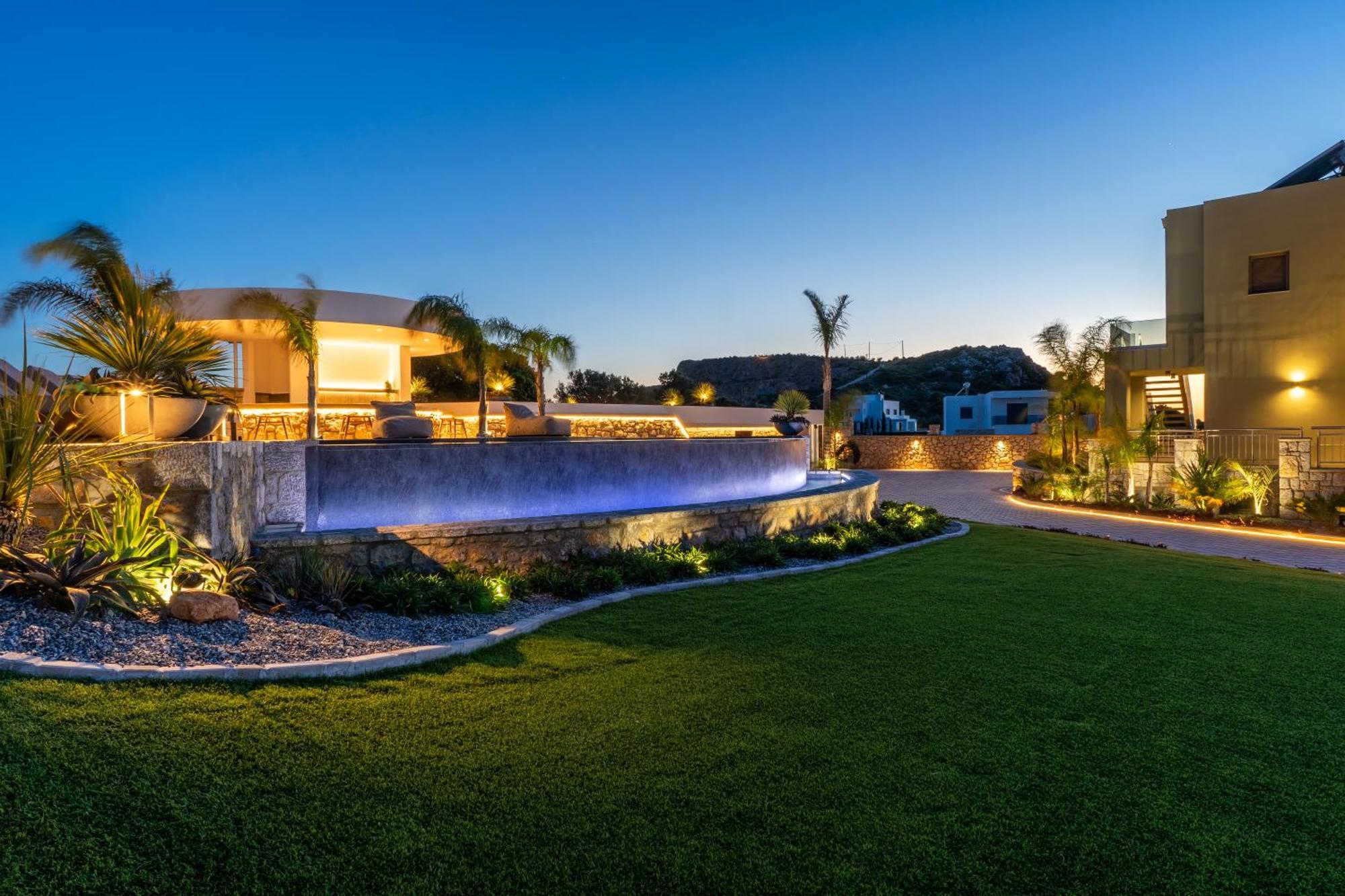 Rhode Luxury Villa Kalithies Dış mekan fotoğraf