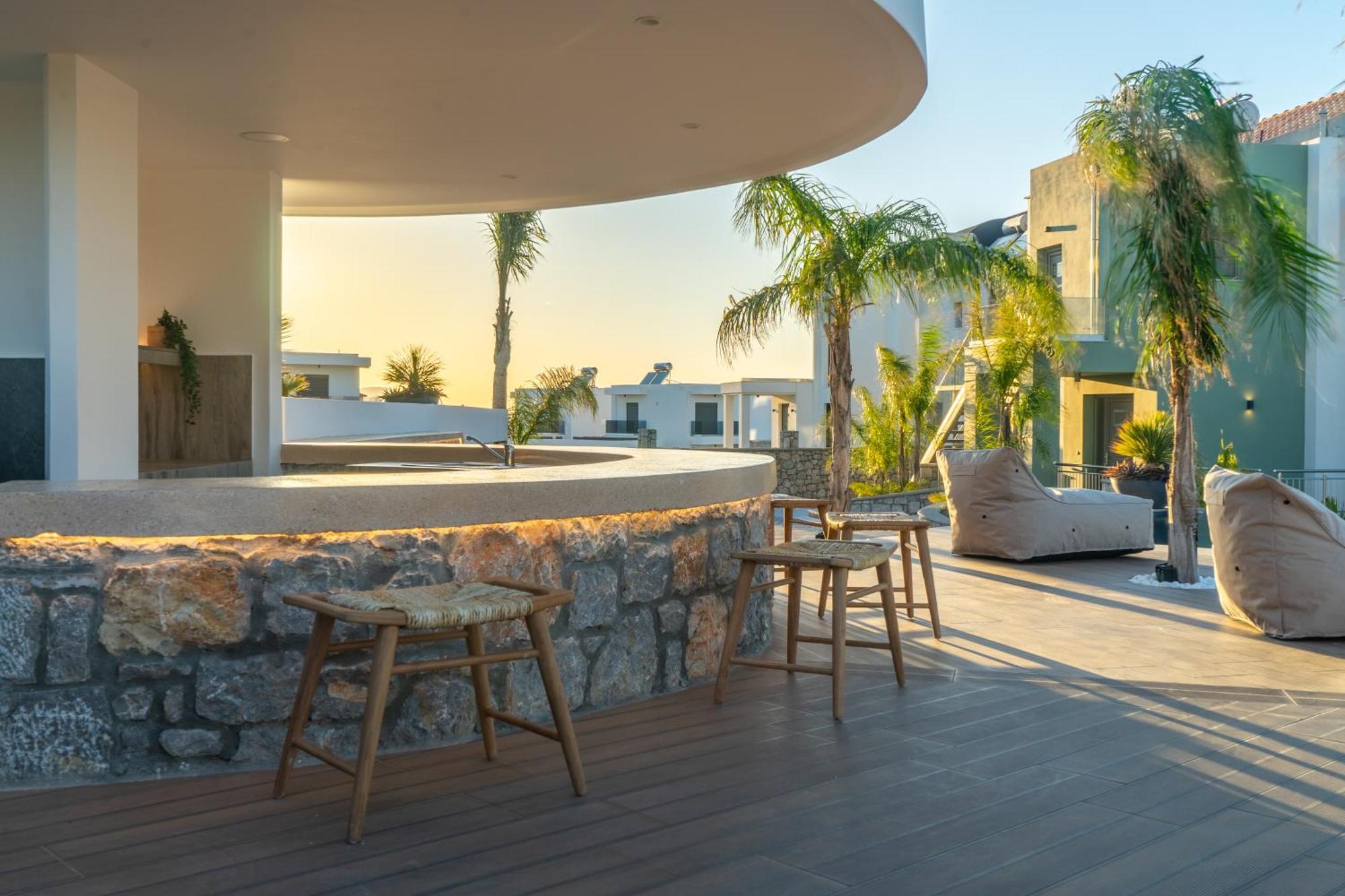 Rhode Luxury Villa Kalithies Dış mekan fotoğraf