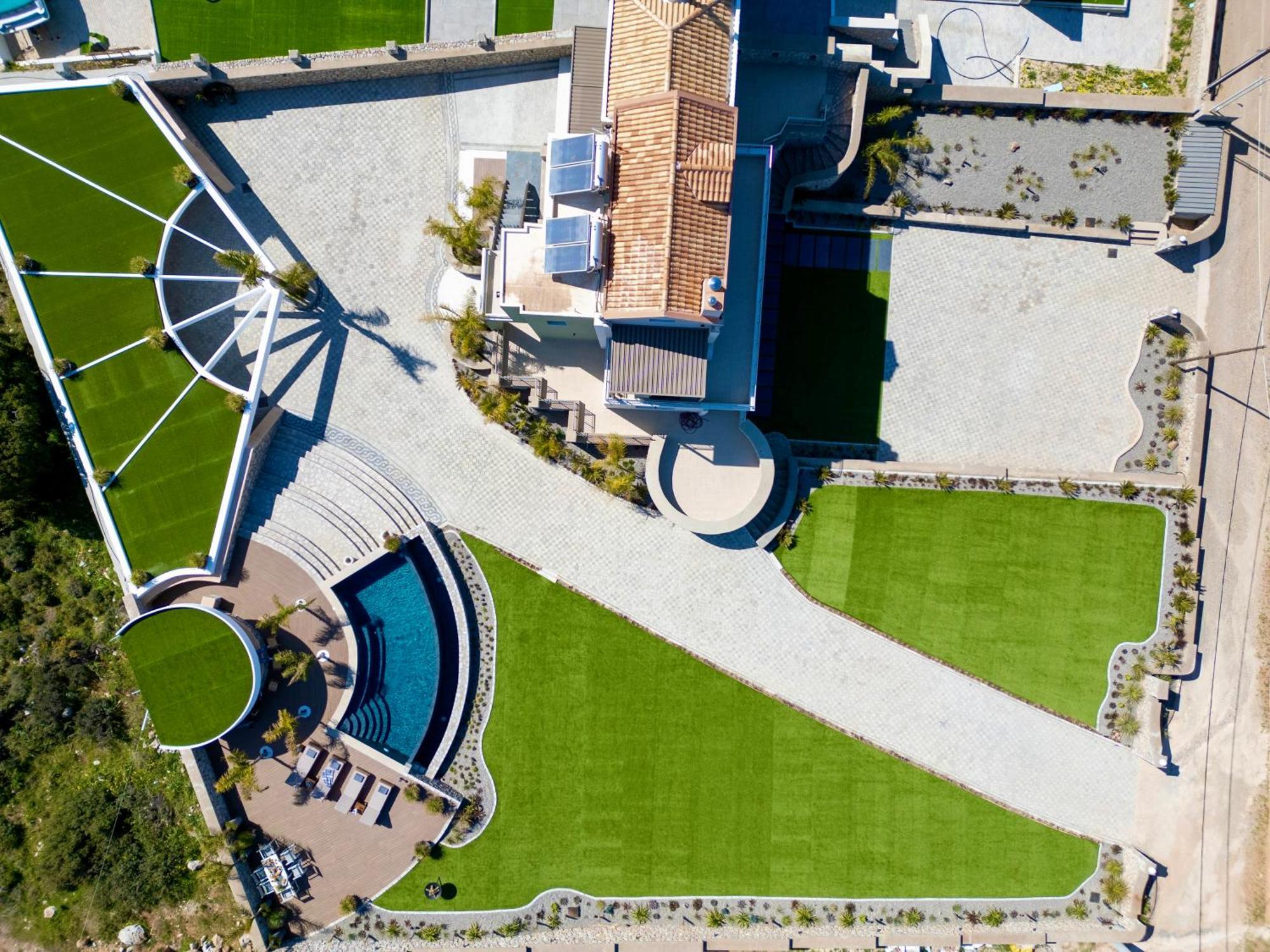 Rhode Luxury Villa Kalithies Dış mekan fotoğraf