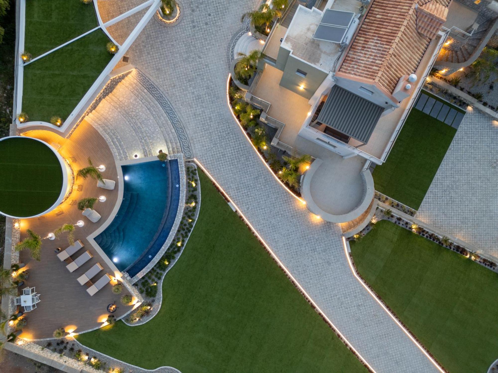 Rhode Luxury Villa Kalithies Dış mekan fotoğraf
